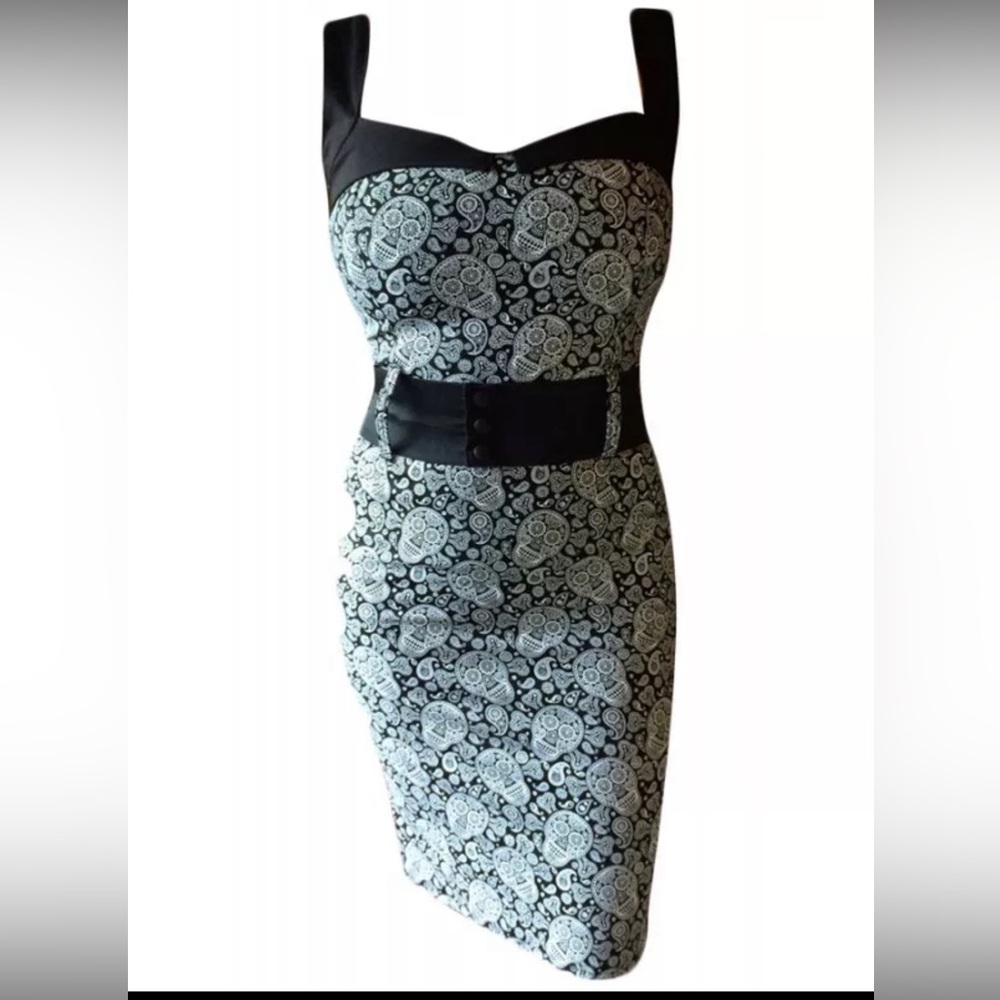 Switchblade Stiletto Womens Skull Darling Dress